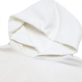Acne Studios Fleece Logo Hooded Sweater Stockholm 1996 Dusty White 3