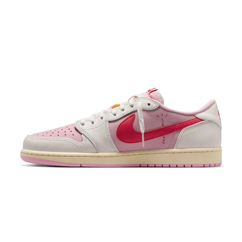 Air Jordan 1 Retro Low OG SP Travis Scott Sail Tropical Pink