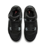 Air Jordan 4 Retro Black Canvas GS 3