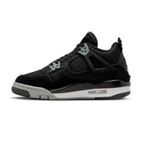 Air Jordan 4 Retro Black Canvas GS 2
