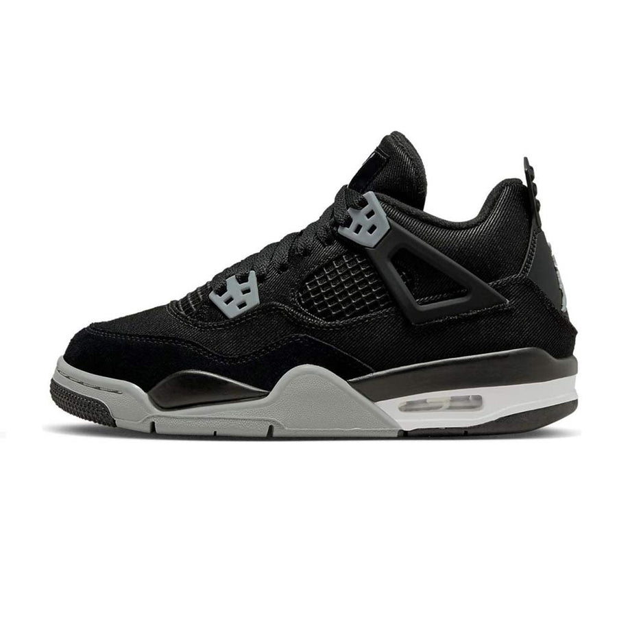 Air Jordan 4 Retro Black Canvas GS