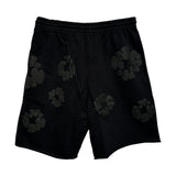 Denim Tears Cotton Wreath Shorts Black 1