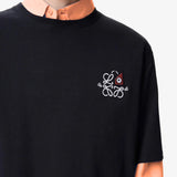 LOEWE Cat Eye And Anagram Louis Wain T-Shirt Navy 3