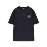 LOEWE Cat Eye And Anagram Louis Wain T-Shirt Navy 1