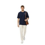 LOEWE Relaxed fit T-shirt in cotton Navy 4