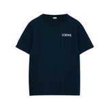 LOEWE Relaxed fit T-shirt in cotton Navy 1