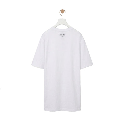 LOEWE Relaxed Fit Pocket T-Shirt White