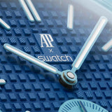 Swatch x Audemars Piguet Bioceramic Royal Pop Savonnette Lan Ba SSX03L100N 3